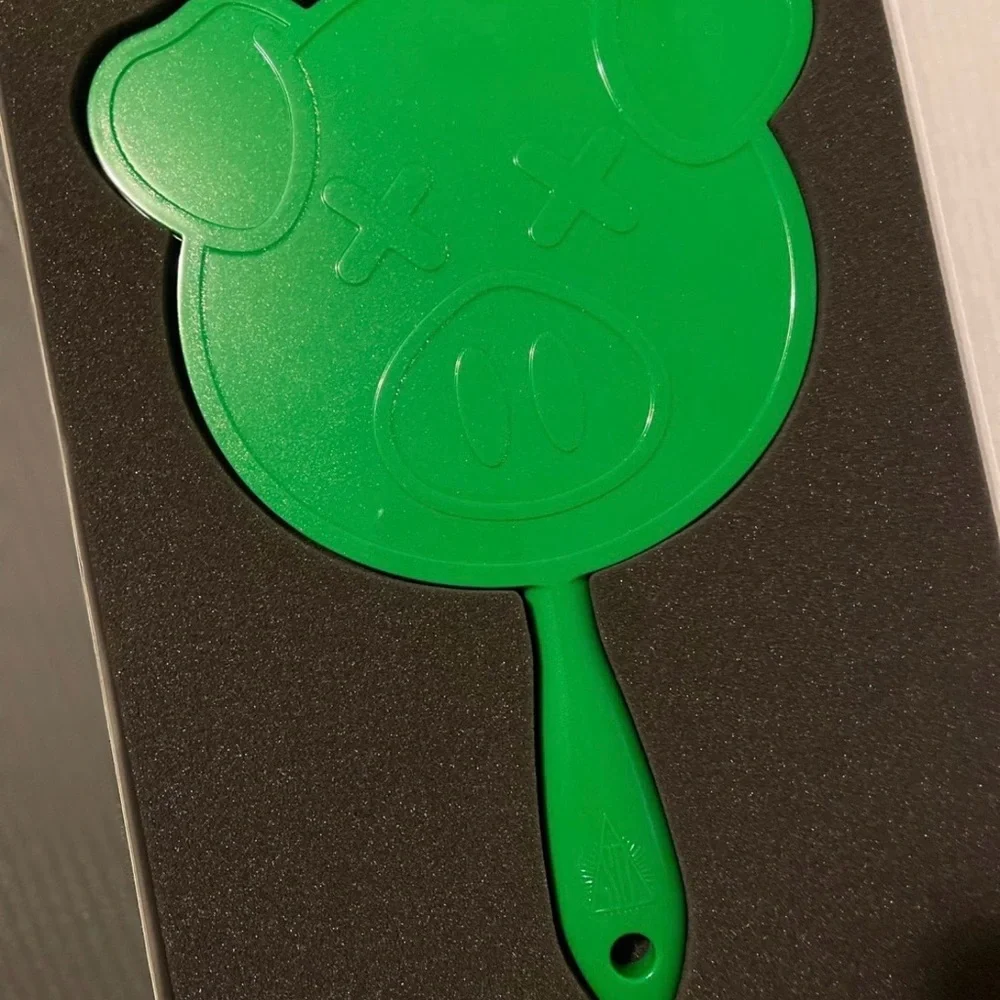 Jeffree Star x Shane Dawson Green Glitter Hand Mirror New - Picture 1 of 3